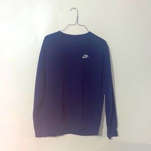 NIKE MENS NAVY CREWNECK SIZE M